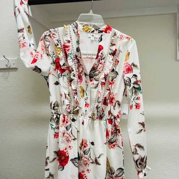 BP Pants - BP Floral Print Romper